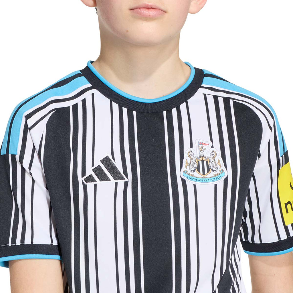 ADIDAS NEWCASTLE UNITED 2026/2027 HOME KIDS JERSEY - WHITE/BLACK