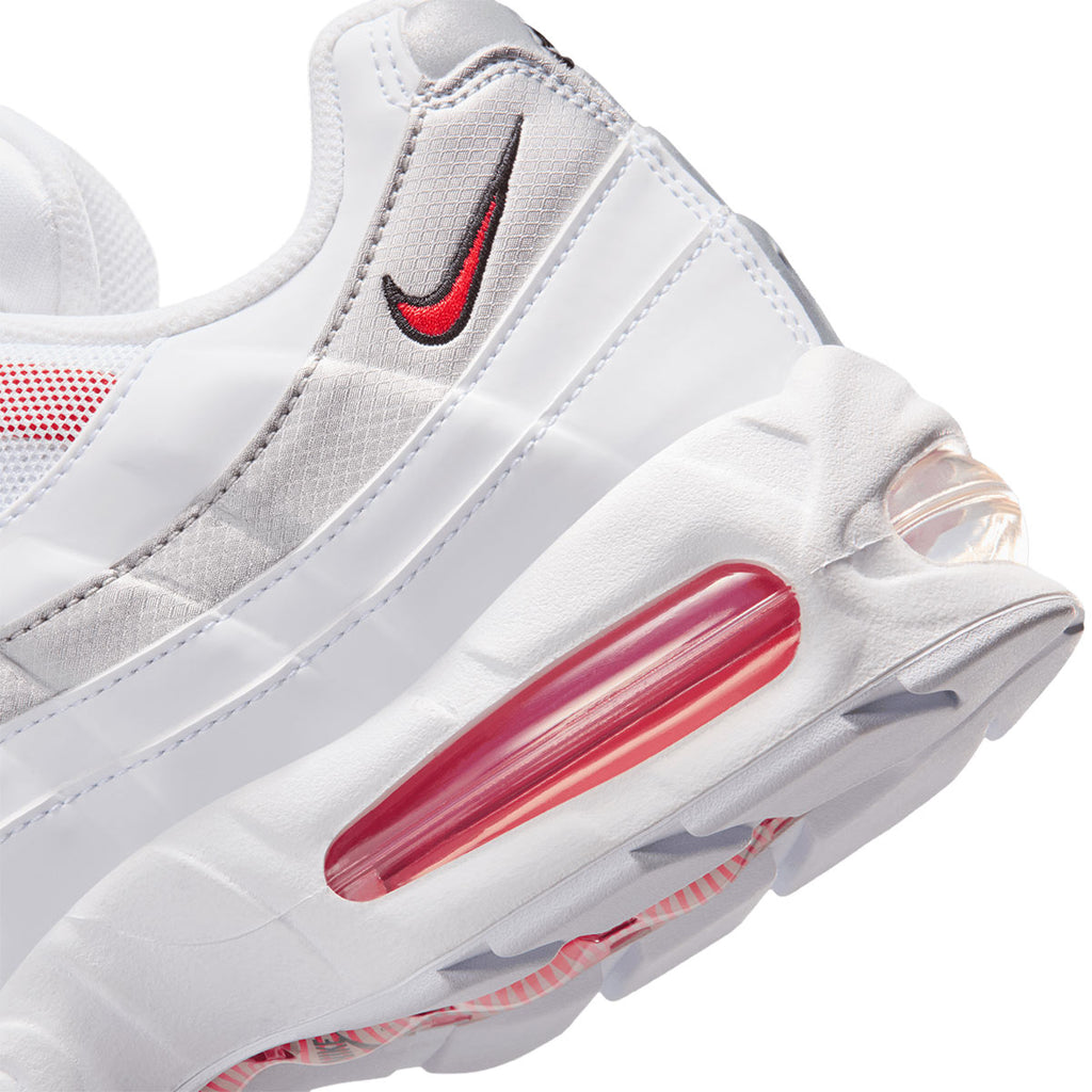 NIKE AIR MAX 95 BIG BUBBLE ENGLAND - WHITE/SPEED RED/METALLIC SILVER/OBSIDIAN