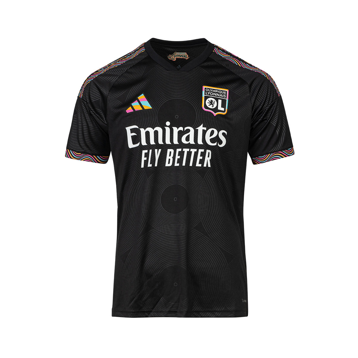 ADIDAS OLYMPIQUE LYONNAIS 2026/2027 THIRD REPLICA JERSEY - BLACK