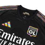 ADIDAS OLYMPIQUE LYONNAIS 2026/2027 THIRD REPLICA JERSEY - BLACK