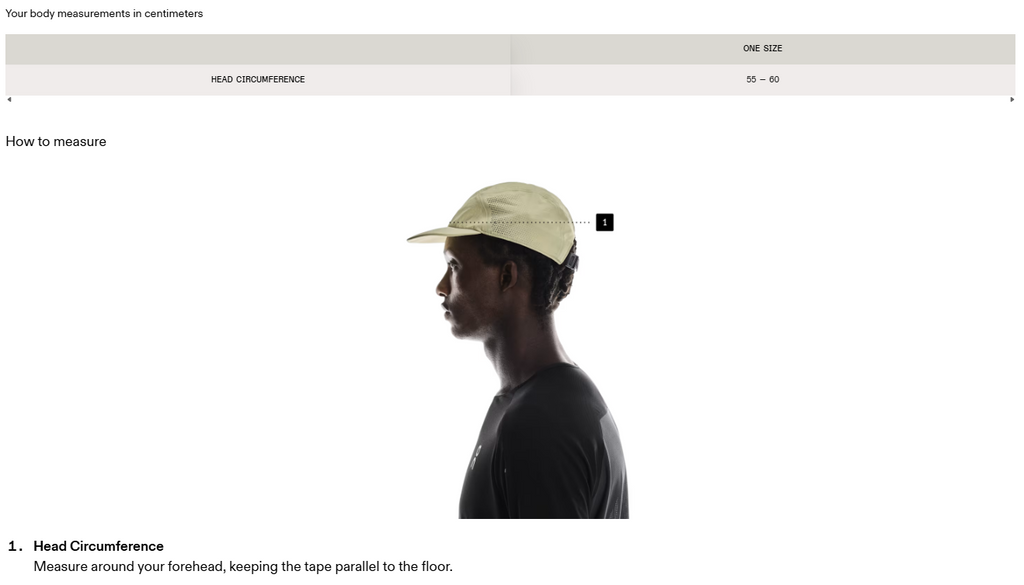ON LIGHTWEIGHT CAP - WHITE
