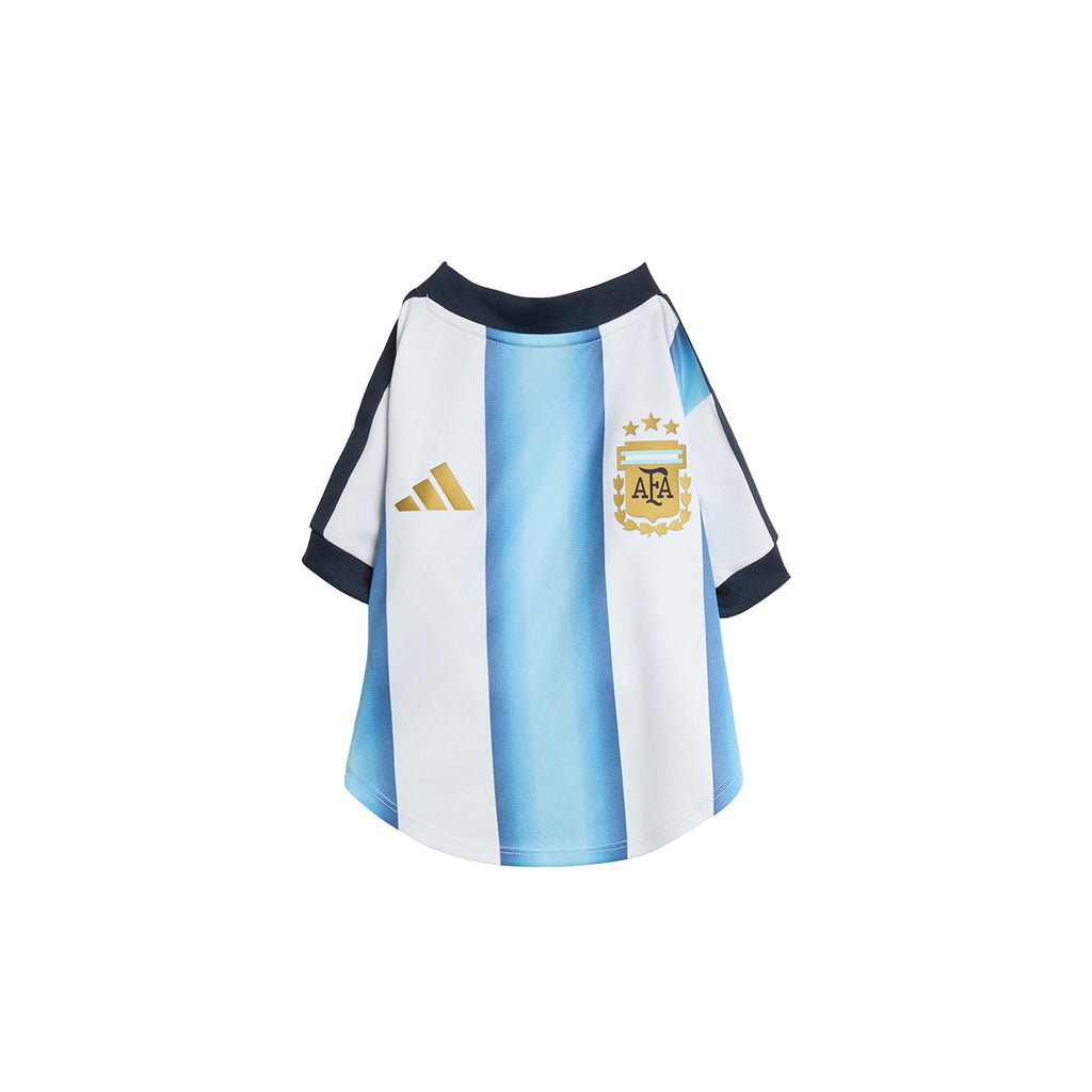 ADIDAS ARGENTINA 2026 HOME PET JERSEY - WHITE/ICEY BLUE