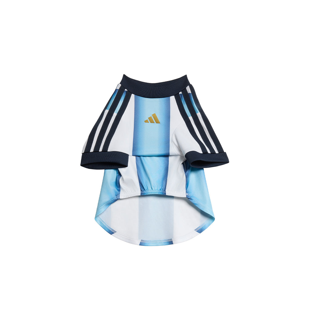 ADIDAS ARGENTINA 2026 HOME PET JERSEY - WHITE/ICEY BLUE