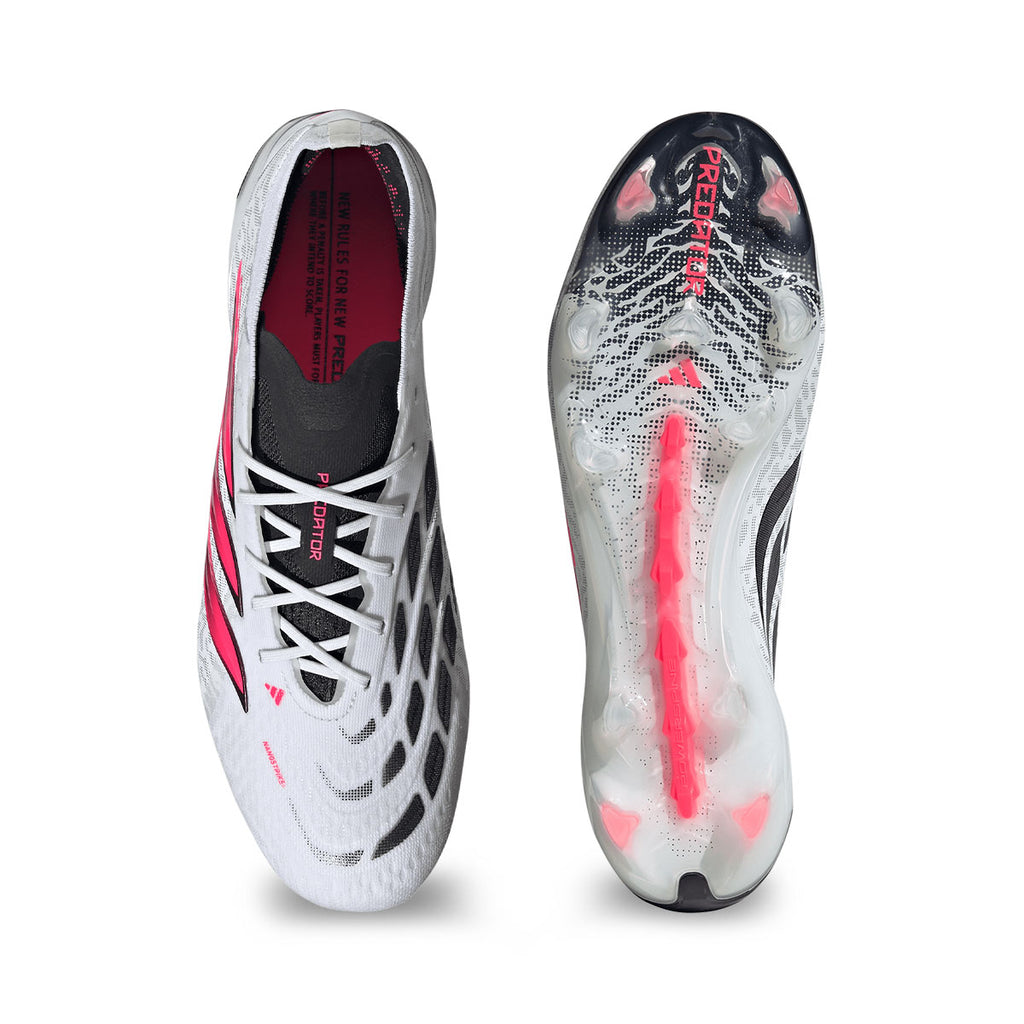 ADIDAS PREDATOR ELITE FG - FTWR WHITE/SOLAR TURBO/CORE BLACK