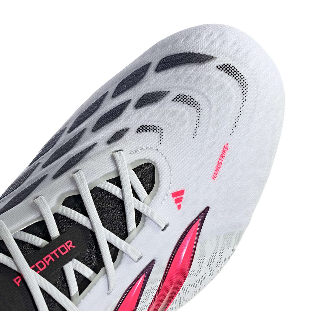 ADIDAS PREDATOR ELITE FG - FTWR WHITE/SOLAR TURBO/CORE BLACK