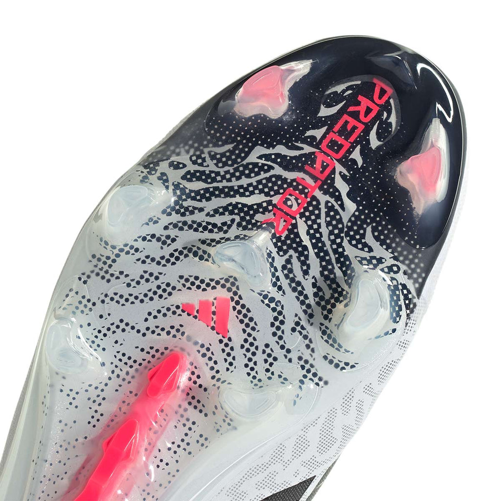 ADIDAS PREDATOR ELITE FG - FTWR WHITE/SOLAR TURBO/CORE BLACK