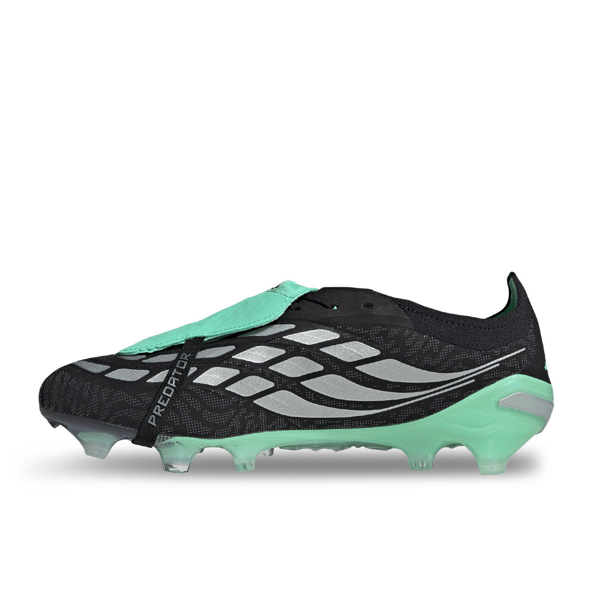 ADIDAS PREDATOR ELITE FT FG - CORE BLACK/SILVER MET/PULSE MINT