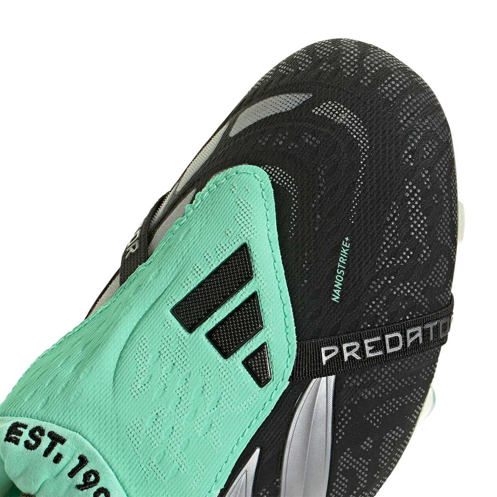 ADIDAS PREDATOR ELITE FT FG - CORE BLACK/SILVER MET/PULSE MINT