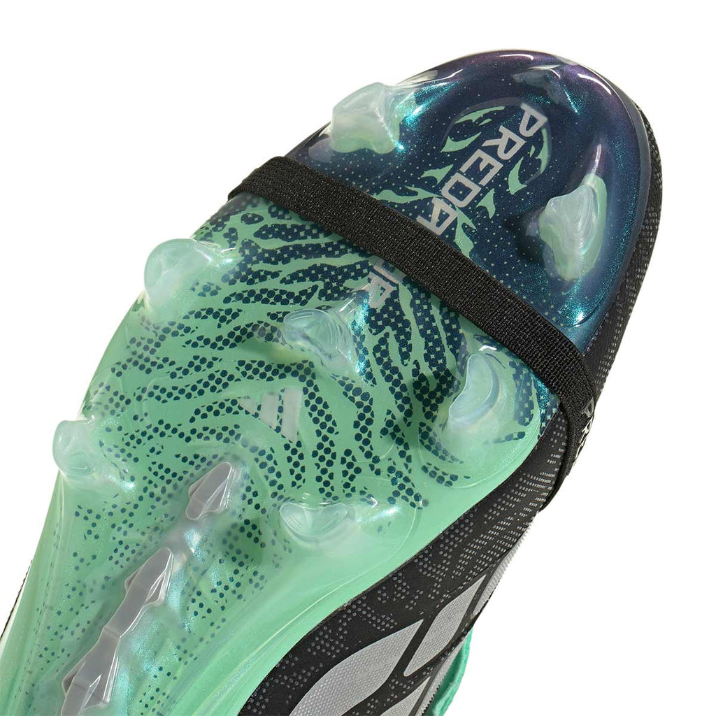 ADIDAS PREDATOR ELITE FT FG - CORE BLACK/SILVER MET/PULSE MINT