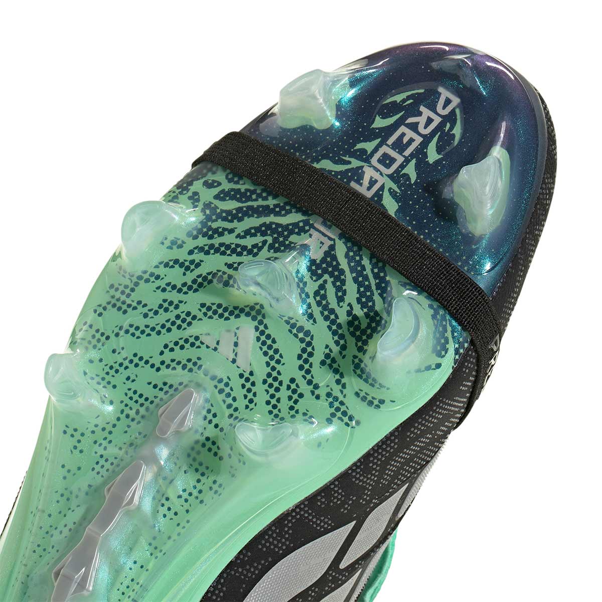 ADIDAS PREDATOR ELITE FT FG - CORE BLACK/SILVER MET/PULSE MINT