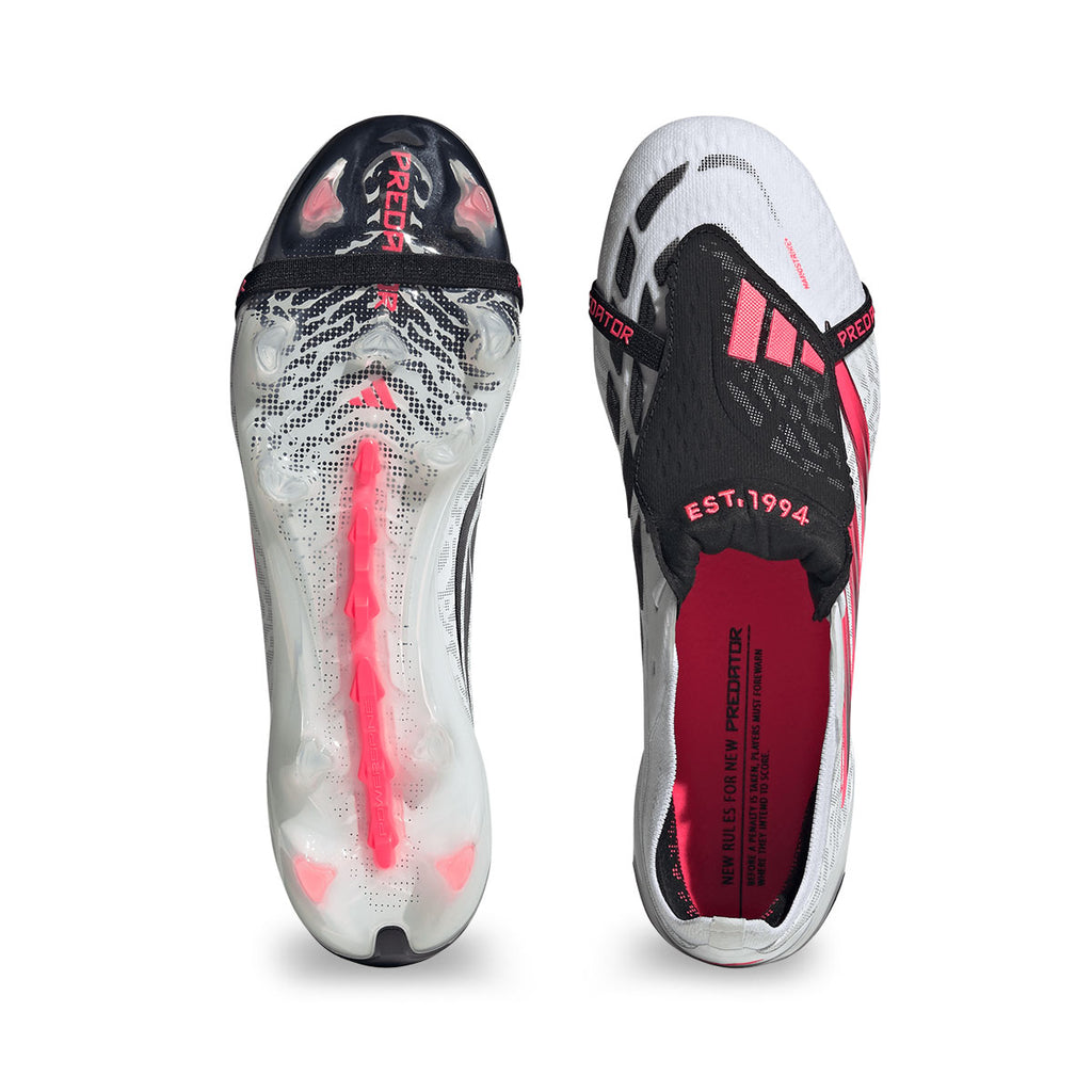 ADIDAS PREDATOR ELITE FT FG - FTWR WHITE/SOLAR TURBO/CORE BLACK