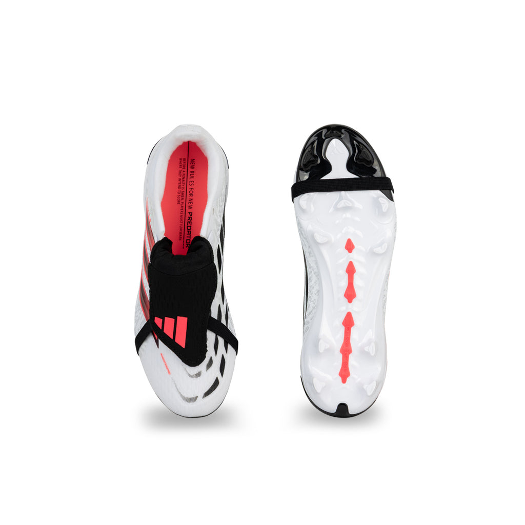 ADIDAS PREDATOR ELITE FT FG J - FTWR WHITE/SOLAR TURBO/CORE BLACK