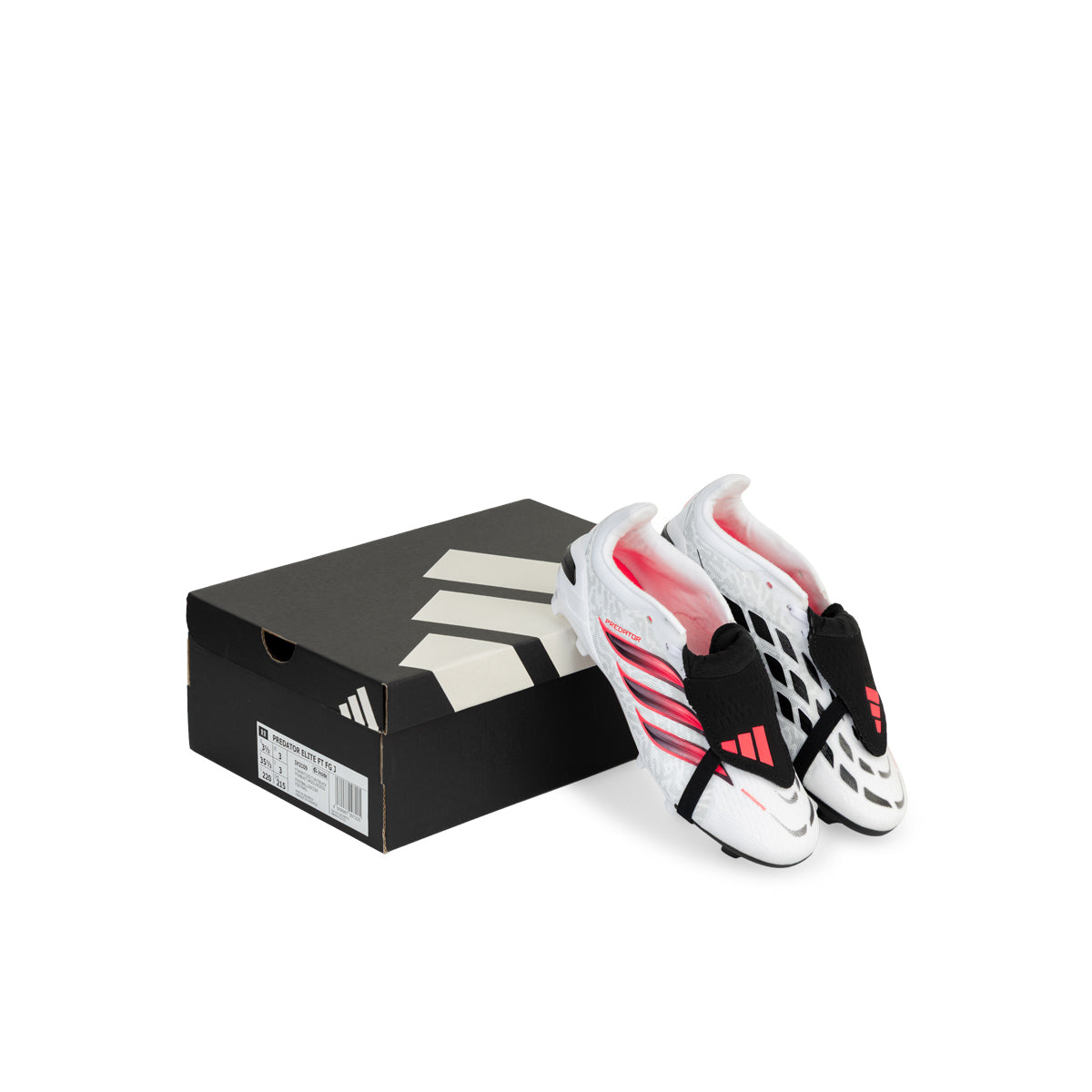 ADIDAS PREDATOR ELITE FT FG J - FTWR WHITE/SOLAR TURBO/CORE BLACK