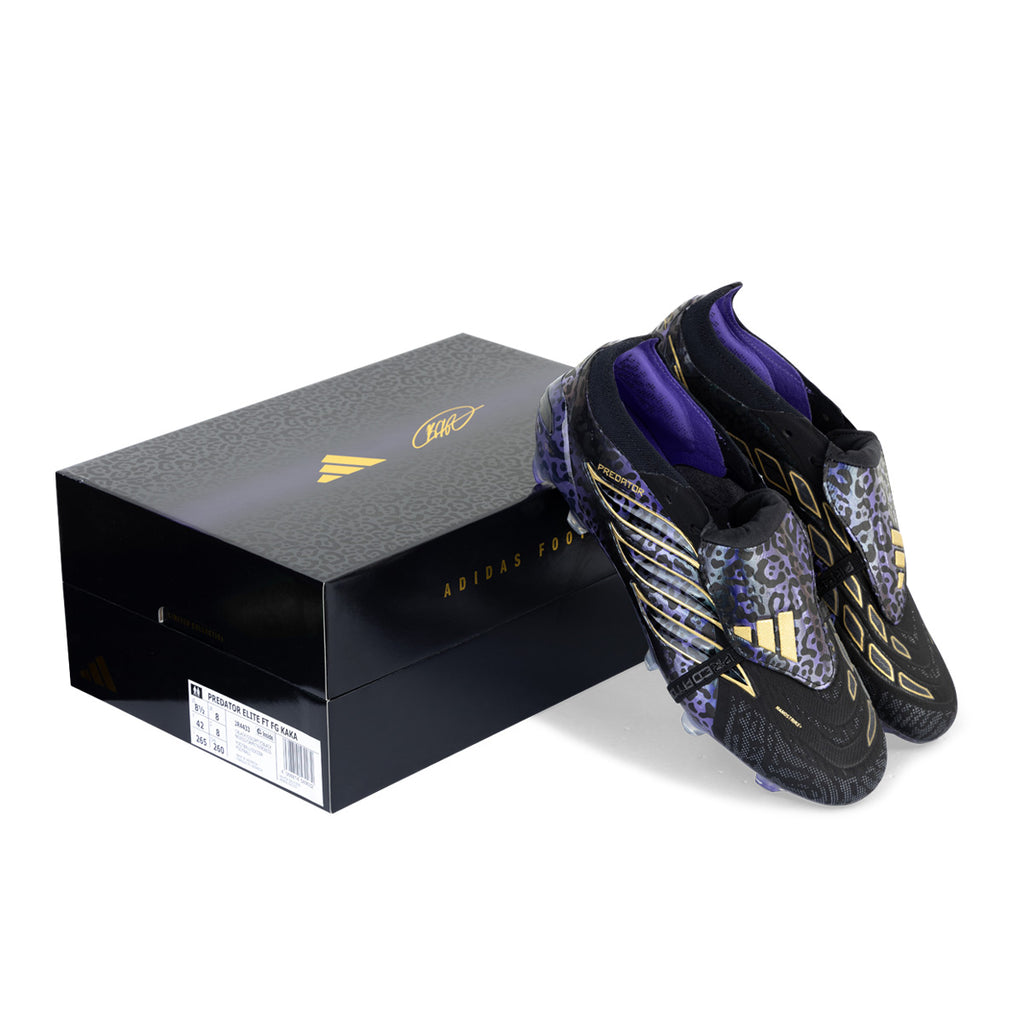 ADIDAS PREDATOR KAKA ELITE FT FG - CORE BLACK/GOLD MET/CORE BLACK