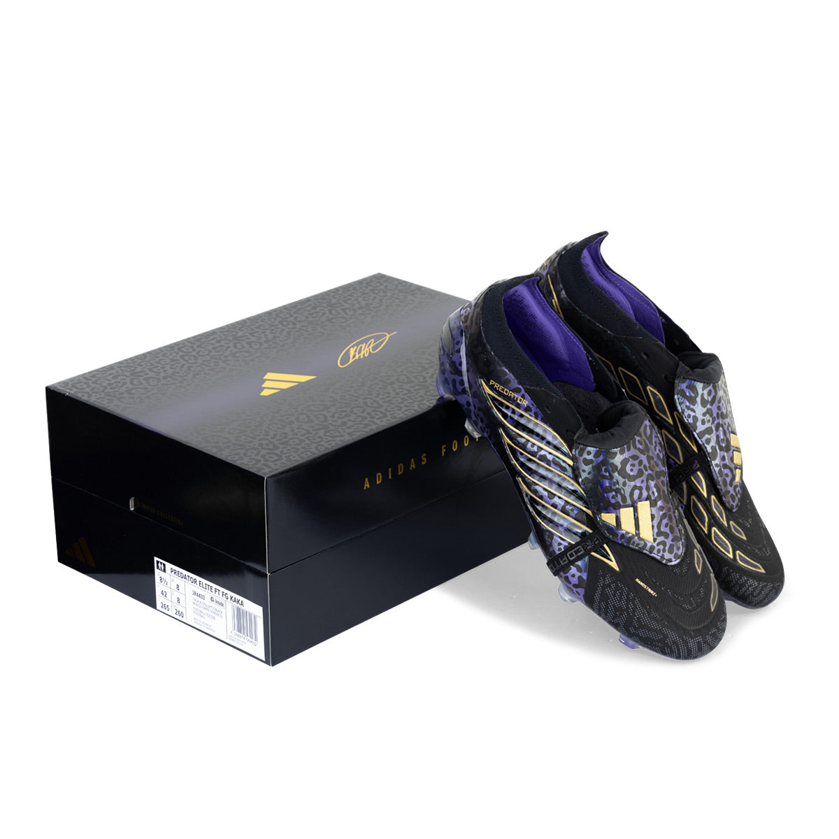 ADIDAS PREDATOR KAKA ELITE FT FG - CORE BLACK/GOLD MET/CORE BLACK
