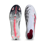 ADIDAS PREDATOR ELITE LACELESS FG - FTWR WHITE/SOLAR TURBO/CORE BLACK
