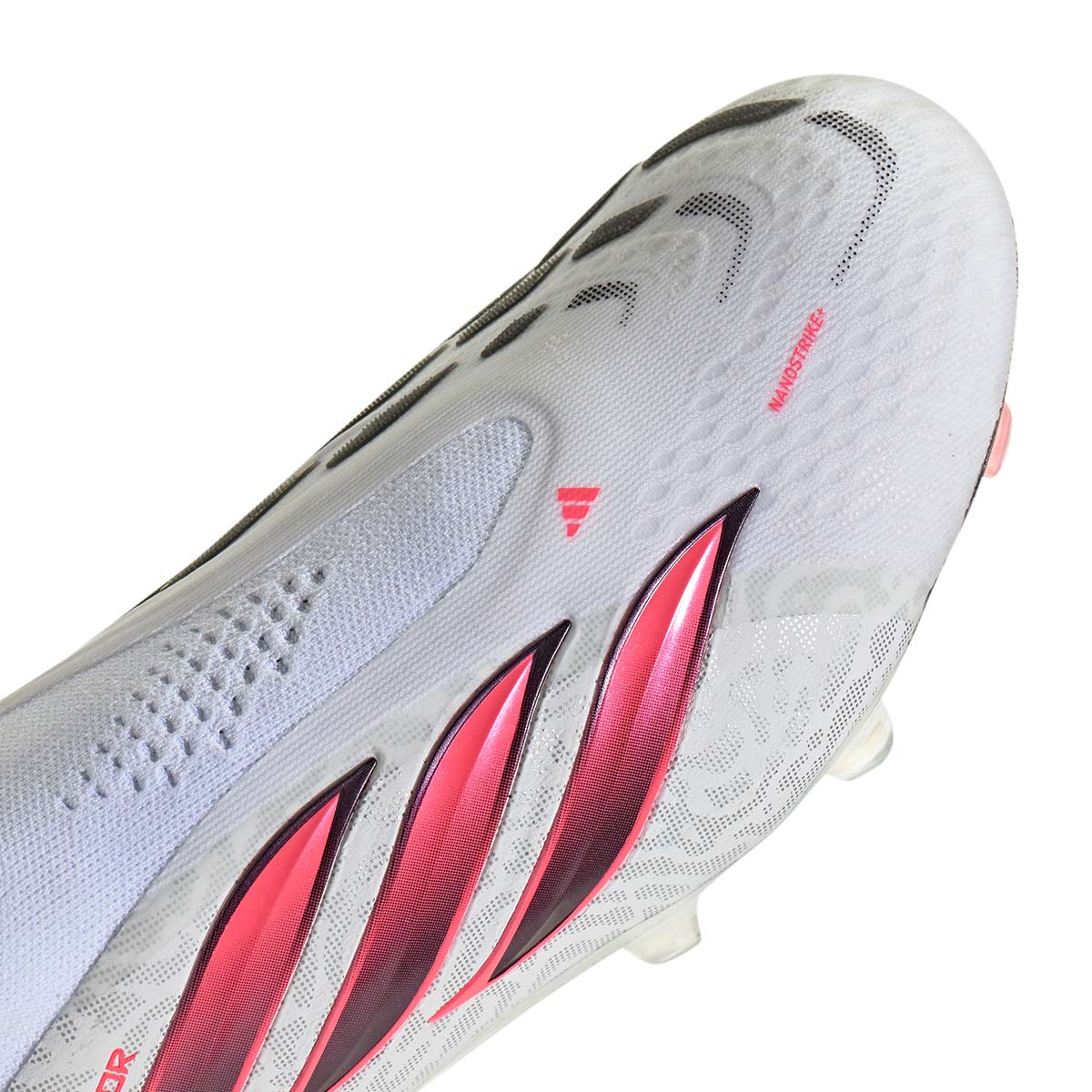 ADIDAS PREDATOR ELITE LACELESS FG - FTWR WHITE/SOLAR TURBO/CORE BLACK