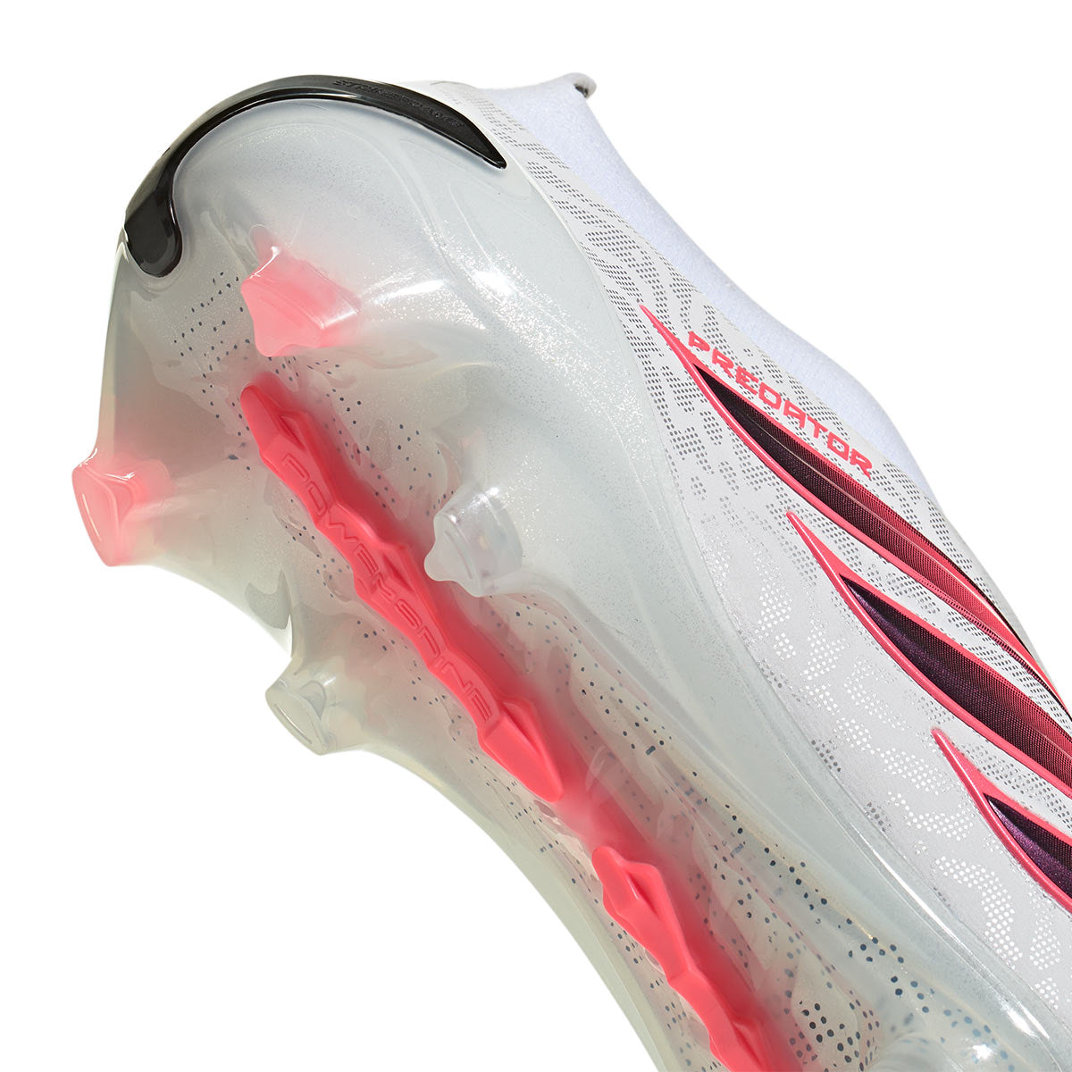 ADIDAS PREDATOR ELITE LACELESS FG - FTWR WHITE/SOLAR TURBO/CORE BLACK