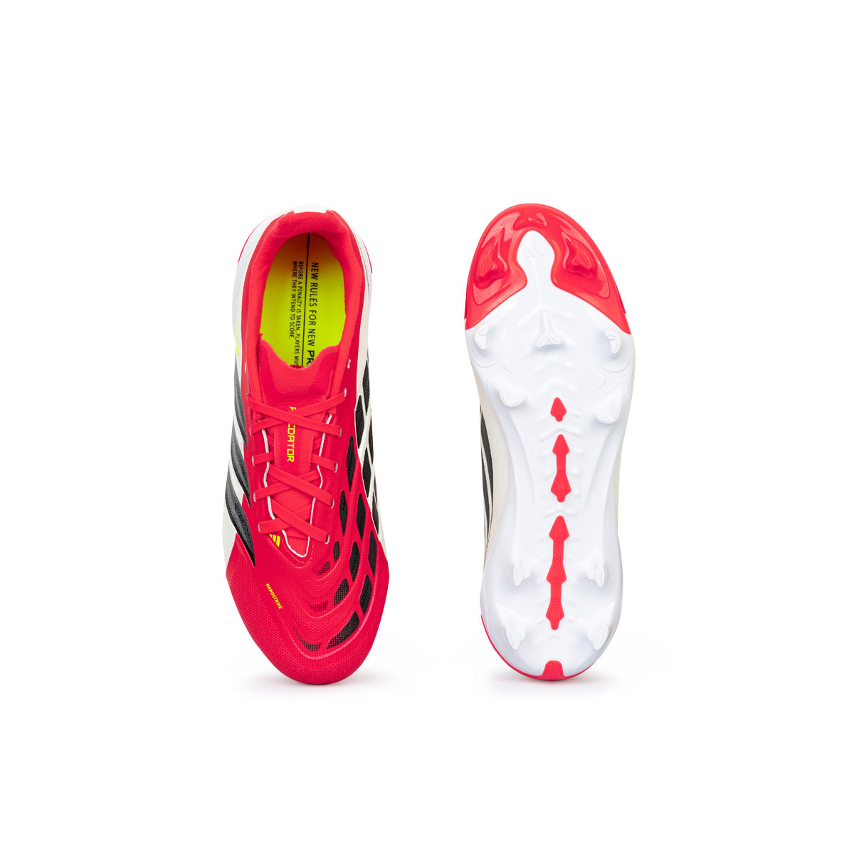 ADIDAS PREDATOR LEAGUE FG J - LUCID RED/CORE BLACK/FTWR WHITE