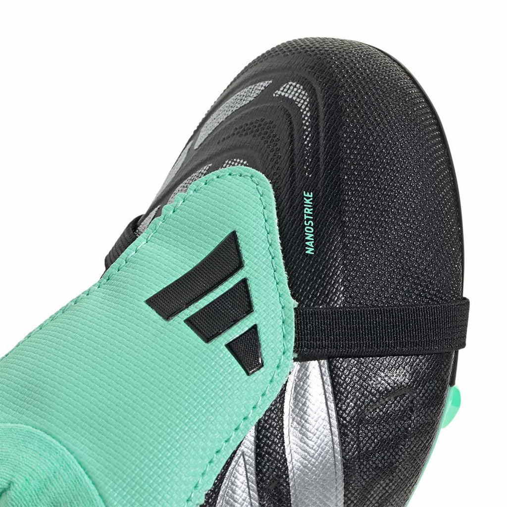 ADIDAS PREDATOR LEAGUE FT FG J - CORE BLACK/SILVER MET/PULSE MINT