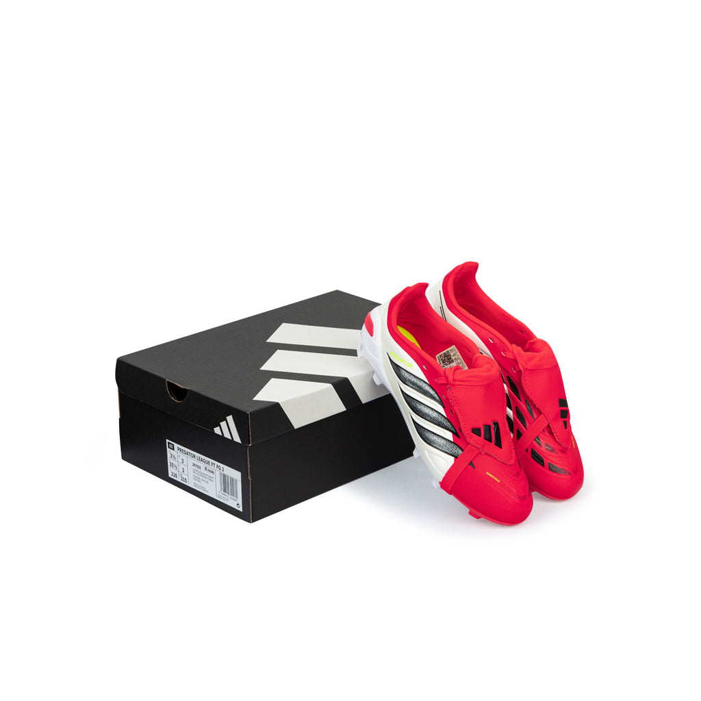 ADIDAS PREDATOR LEAGUE FT FG J - LUCID RED/CORE BLACK/FTWR WHITE