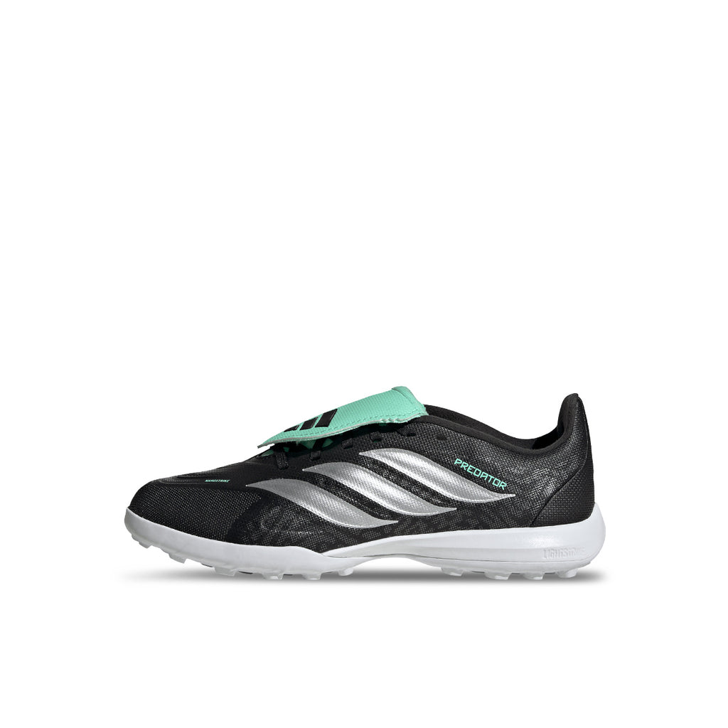 ADIDAS PREDATOR LEAGUE FT TF J - CORE BLACK/SILVER MET/PULSE MINT