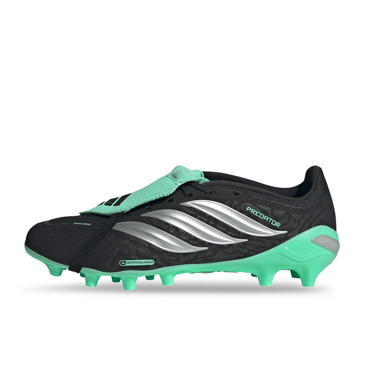 ADIDAS PREDATOR LEAGUE FT AG - CORE BLACK/SILVER MET/PULSE MINT