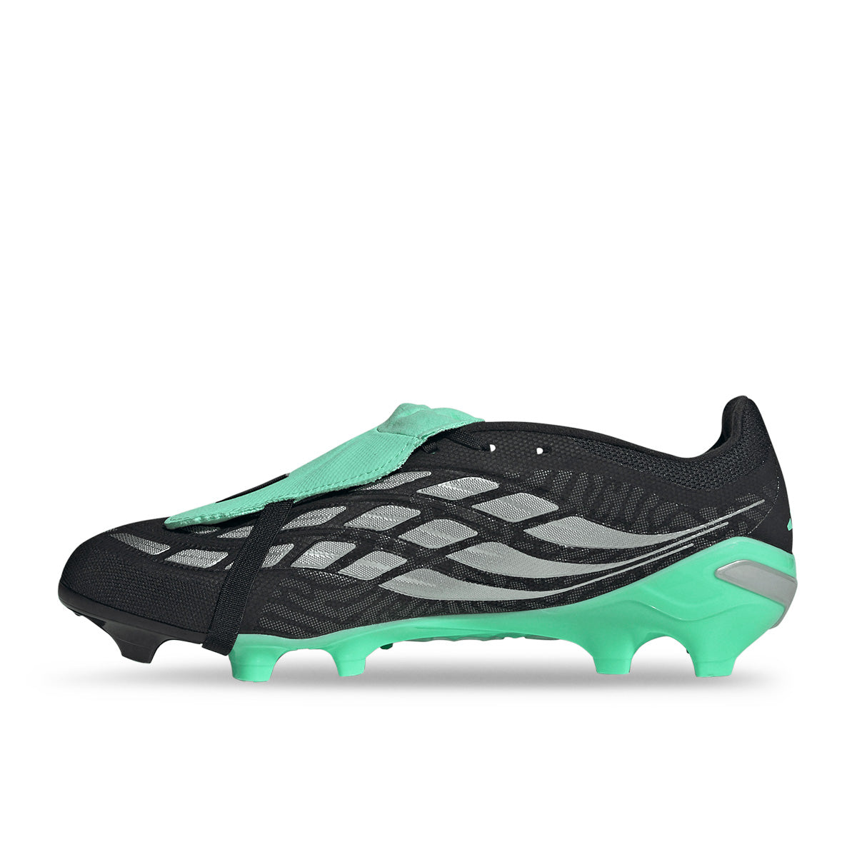 ADIDAS PREDATOR LEAGUE FT FG - CORE BLACK/SILVER MET/PULSE MINT