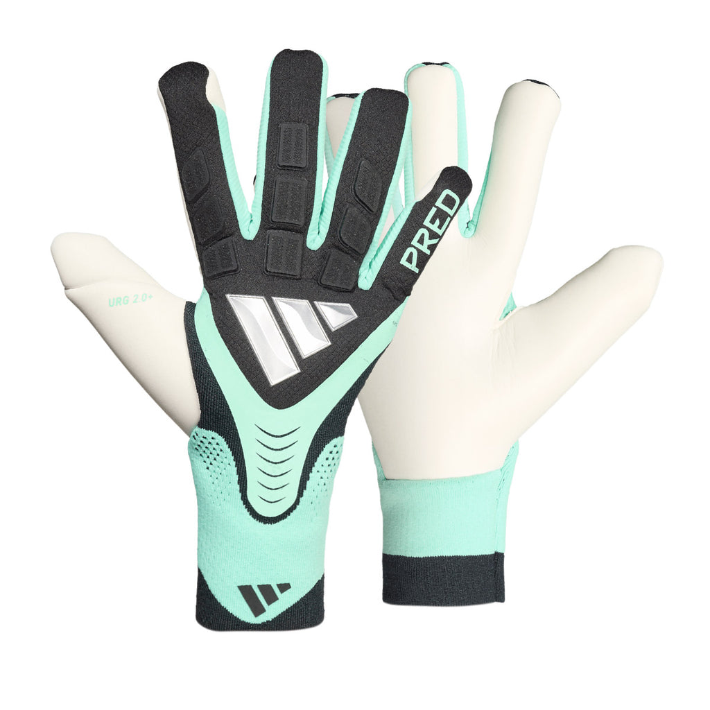 ADIDAS PREDATOR PRO GLOVES - BLACK/PULSE MINT/SILVER MET