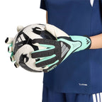 ADIDAS PREDATOR PRO GLOVES - BLACK/PULSE MINT/SILVER MET
