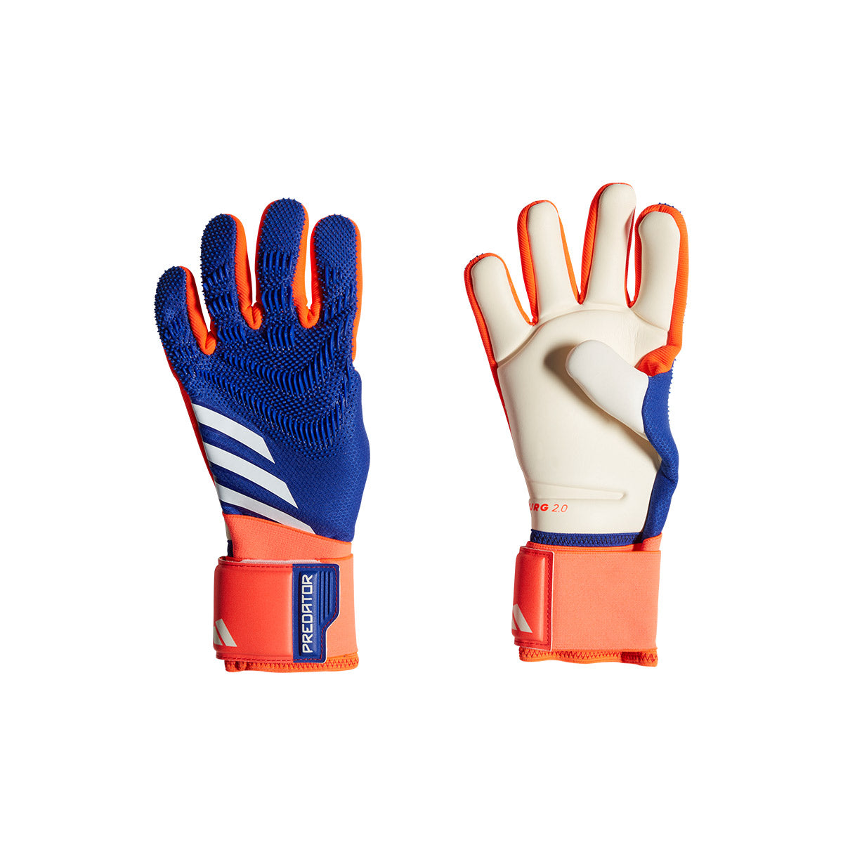 ADIDAS PREDATOR PRO GLOVES J - LUCID BLUE/SOLAR RED/WHITE