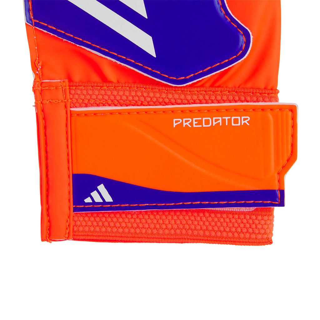 ADIDAS PREDATOR TRAINING GLOVES J - LUCID BLUE/SOLAR RED/WHITE