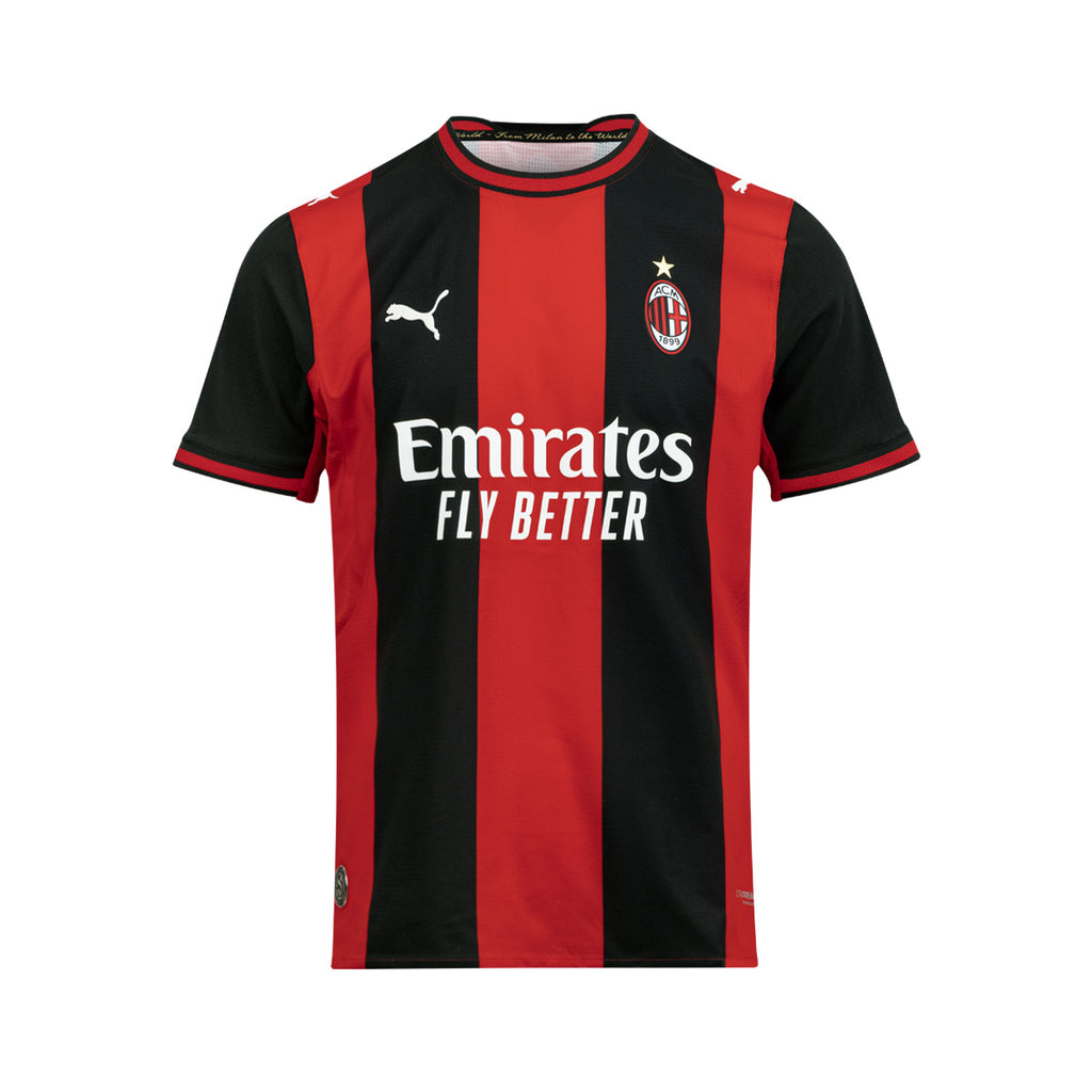 PUMA AC MILAN 2026/2027 HOME PLAYER JERSEY - PUMA BLACK/FOR ALL TIME R ...