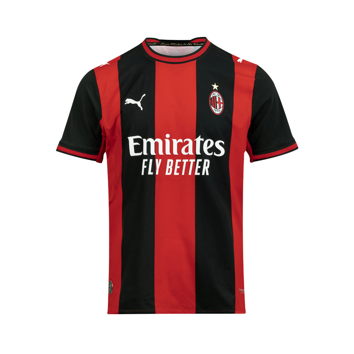 PUMA AC MILAN 2026/2027 HOME PLAYER JERSEY - PUMA BLACK/FOR ALL TIME RED
