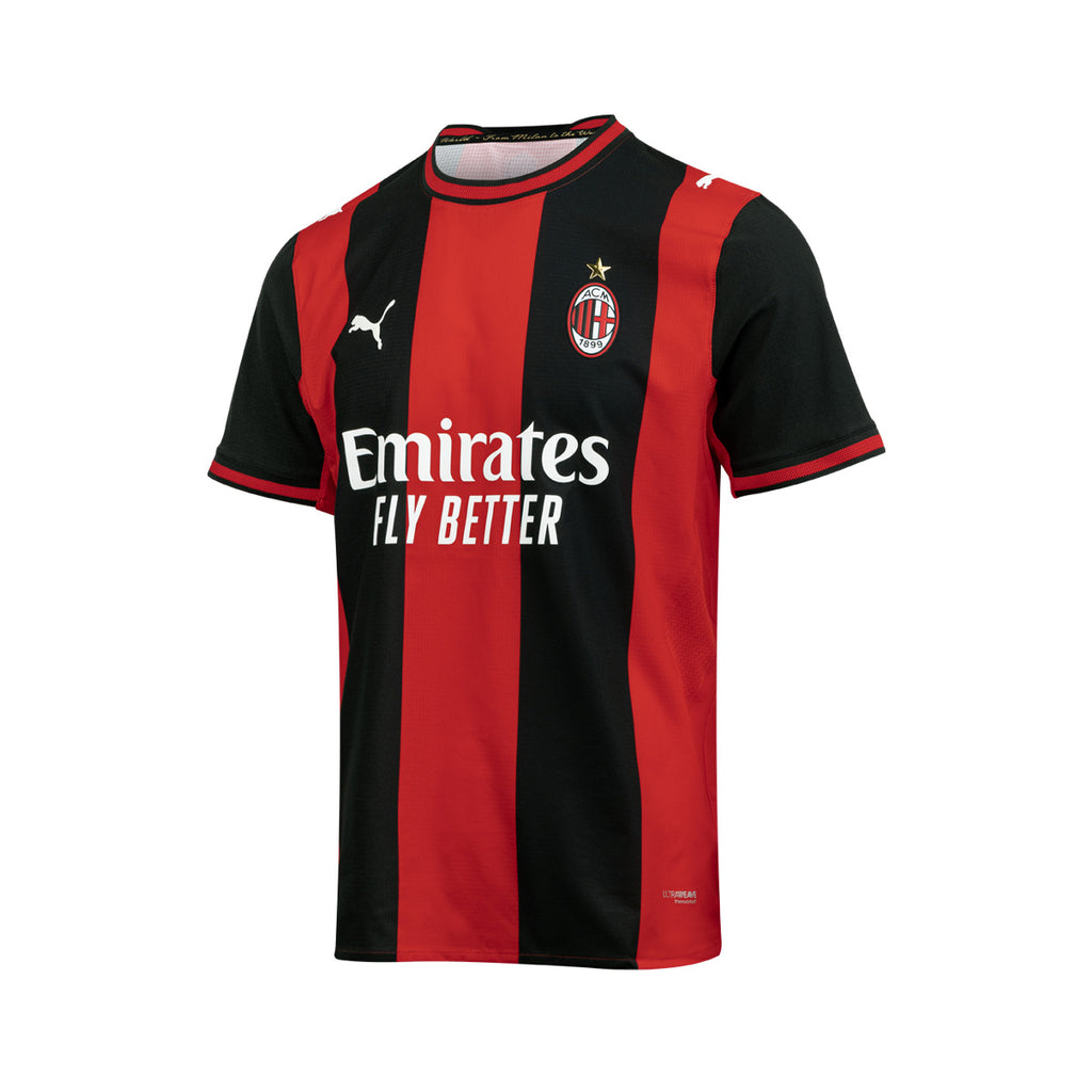 PUMA AC MILAN 2026/2027 HOME PLAYER JERSEY - PUMA BLACK/FOR ALL TIME R ...