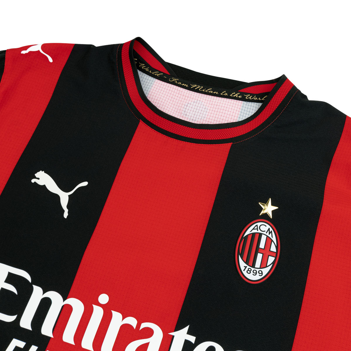 PUMA AC MILAN 2026/2027 HOME PLAYER JERSEY - PUMA BLACK/FOR ALL TIME RED