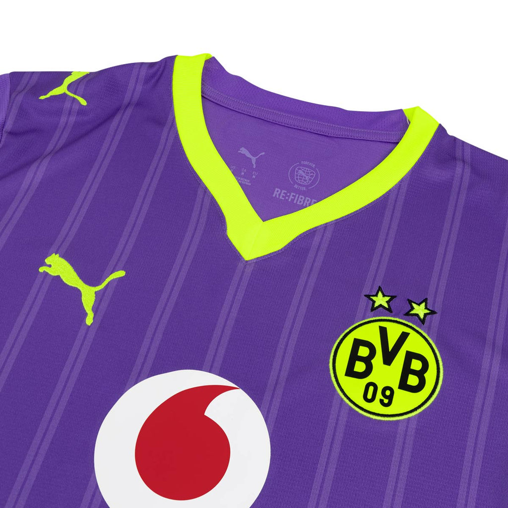 PUMA BORUSSIA DORTMUND 2026/2027 THIRD REPLICA JERSEY - PURPLE GLIMMER/YELLOW ALERT