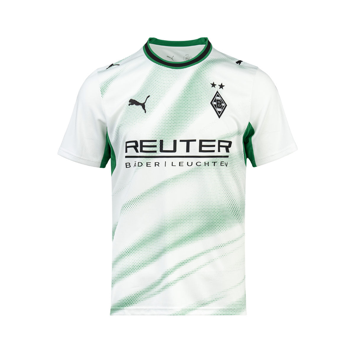 PUMA BORUSSIA MONCHENGLADBACH 2026/2027 HOME REPLICA JERSEY - PUMA WHITE/ARCHIVE GREEN