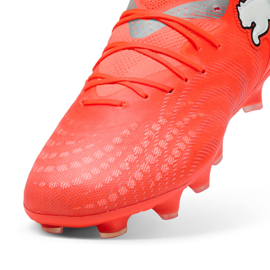 PUMA FUTURE 9 PRO FG/AG JR - GLOWING RED/PUMA WHITE/PUMA BLACK/PUMA SILVER