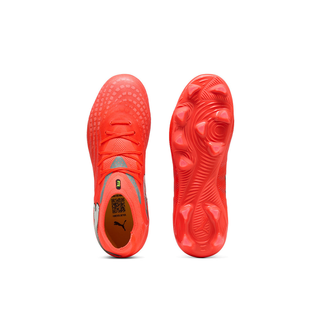 PUMA FUTURE 9 PRO FG/AG JR - GLOWING RED/PUMA WHITE/PUMA BLACK/PUMA SILVER