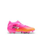 PUMA FUTURE 9 PRO FG/AG JR - POISON PINK/SUN STREAM/BRIGHT AQUA/PUMA WHITE