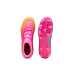 PUMA FUTURE 9 PRO FG/AG JR - POISON PINK/SUN STREAM/BRIGHT AQUA/PUMA WHITE