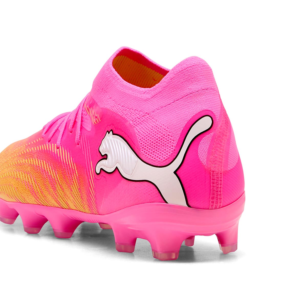 PUMA FUTURE 9 PRO FG/AG JR - POISON PINK/SUN STREAM/BRIGHT AQUA/PUMA WHITE