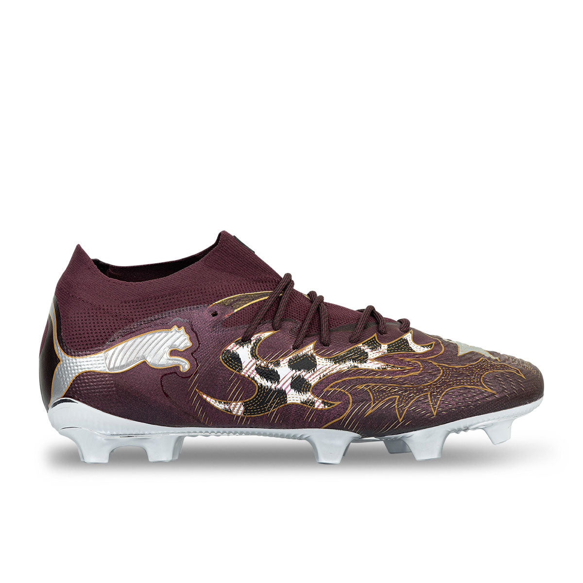 PUMA FUTURE 9 ULTIMATE CA DAL FG - AUBERGINE/DARK CHOCOLATE/ARCHIVE GOLD/PUMA WHITE/PUMA SILVER