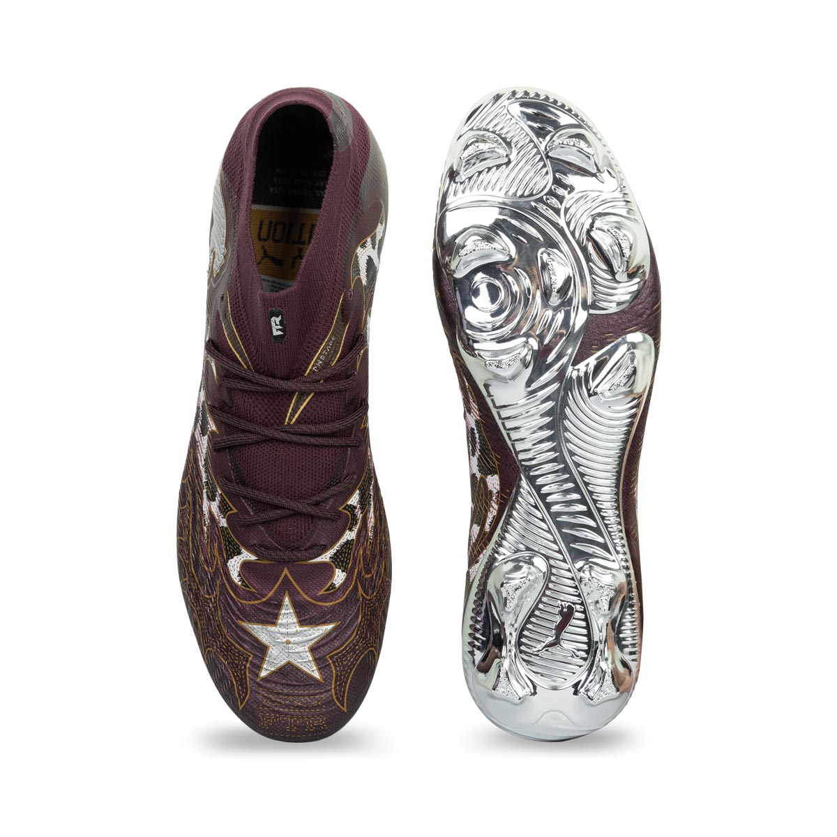 PUMA FUTURE 9 ULTIMATE CA DAL FG - AUBERGINE/DARK CHOCOLATE/ARCHIVE GOLD/PUMA WHITE/PUMA SILVER