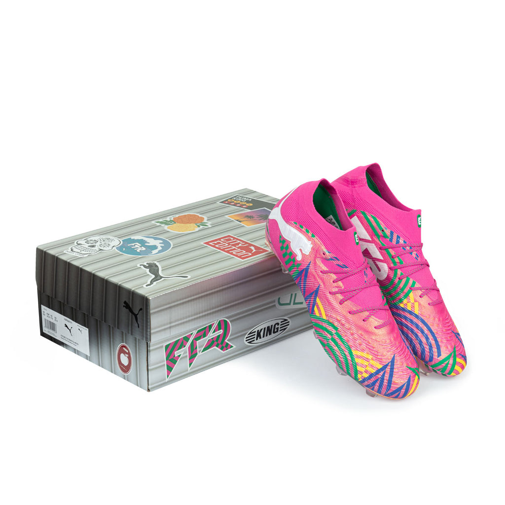 PUMA FUTURE 9 ULTIMATE CA MX FG - RAVISH/GRASSY GREEN/RACING BLUE/YELLOW BLAZE