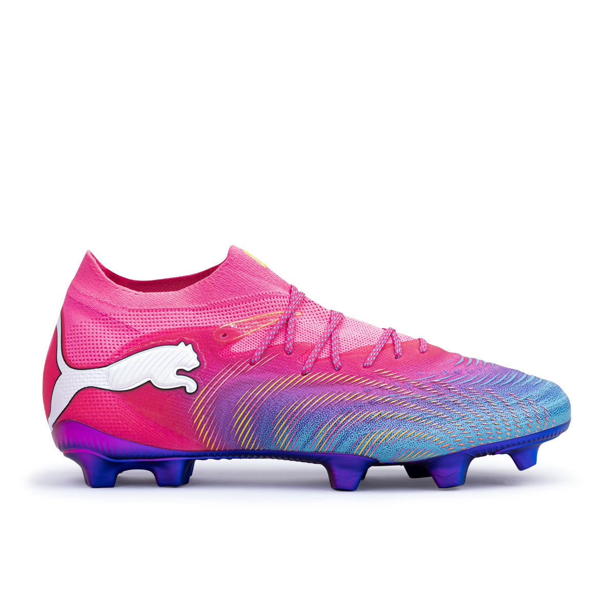 PUMA FUTURE 9 ULTIMATE FG - POISON PINK/SUN STREAM/BRIGHT AQUA/PUMA WHITE