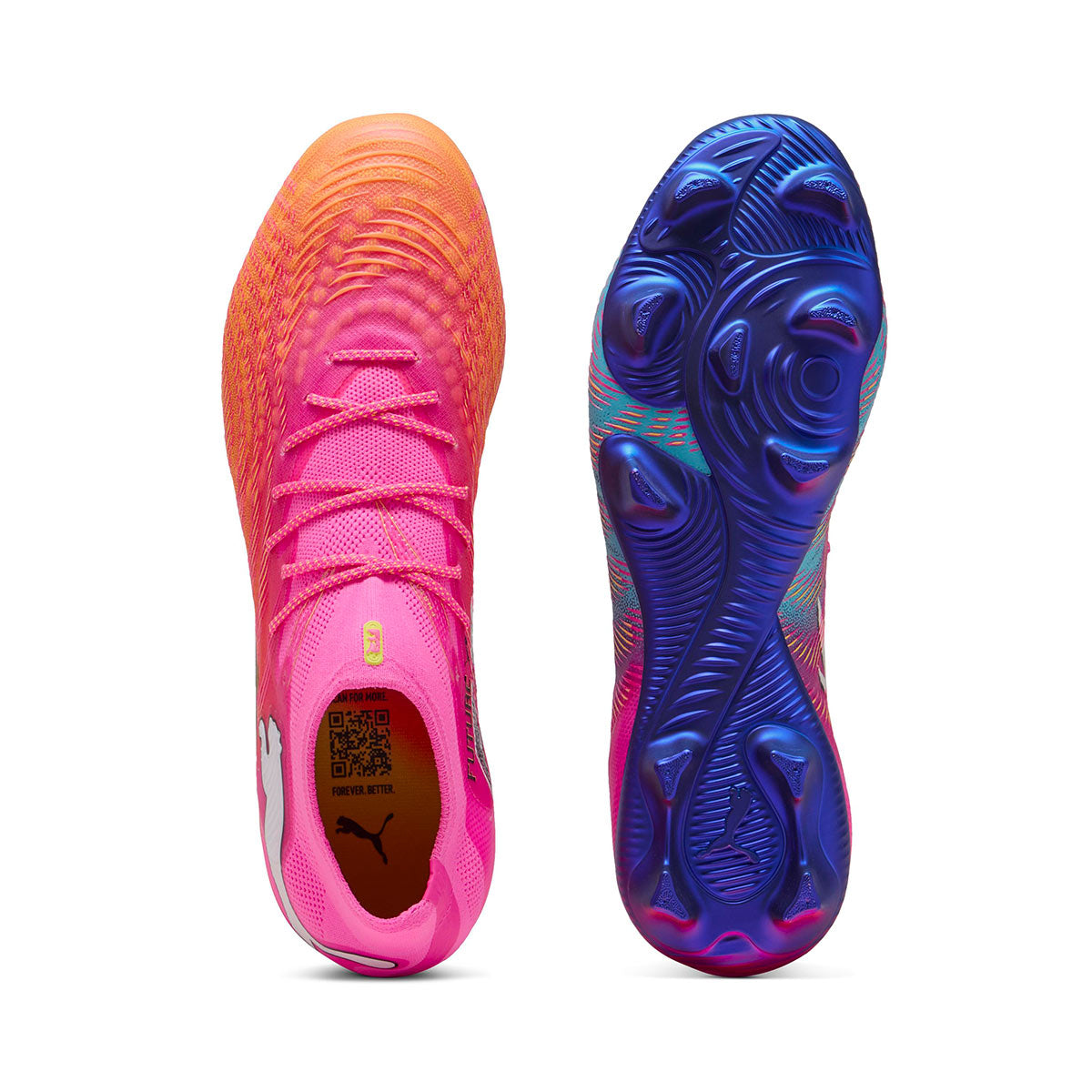 PUMA FUTURE 9 ULTIMATE FG - POISON PINK/SUN STREAM/BRIGHT AQUA/PUMA WHITE