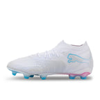 PUMA FUTURE 9 ULTIMATE WHITE FG - PUMA WHITE/LUMINOUS BLUE/LUMINOUS PINK