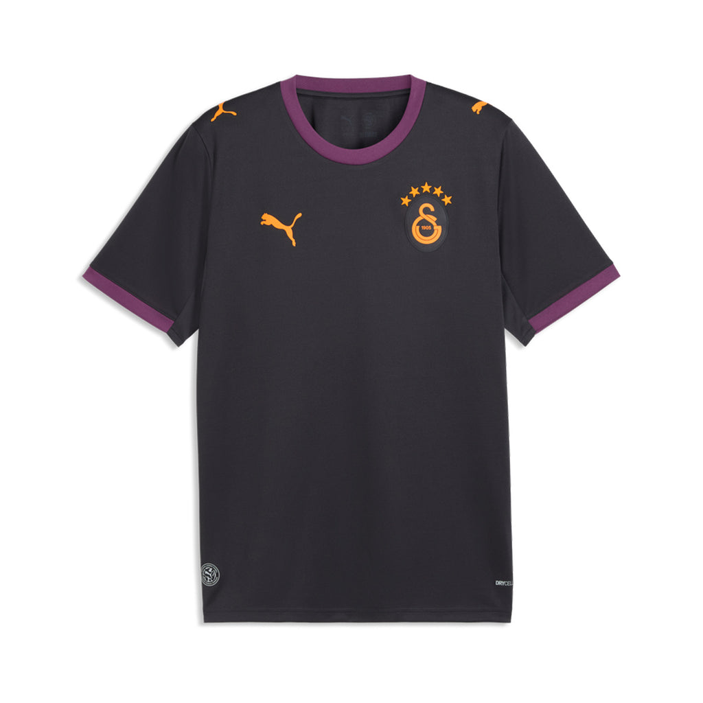 PUMA GALATASARAY 2026/2027 AWAY REPLICA JERSEY - FLAT DARK GRAY/PLUM WINE